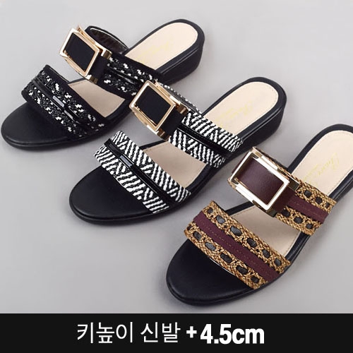 [DM-라비쥬] 여성슬리퍼 여성블로퍼 통굽슬리퍼 키높이슬리퍼 스트랩여성슬리퍼 바캉스샌들