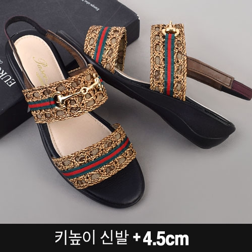 [DM-루머스] 여성샌들 여성블로퍼 통굽슬리퍼 키높이슬리퍼 스트랩여성슬리퍼 바캉스샌들