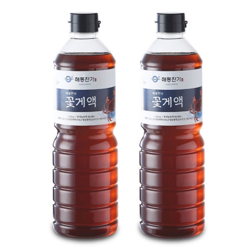 프리미엄 꽃게액 2병 (1050ml x2)