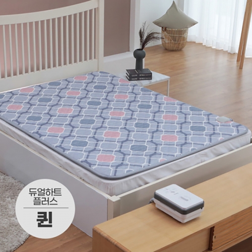일월_ 듀얼하트플러스 온수매트 (퀸/분리난방) /150*200