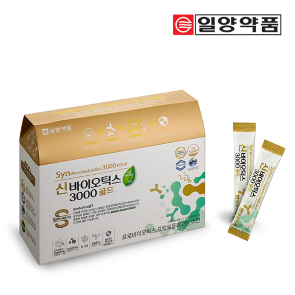 일양약품 신바이오틱스 3000 골드 유산균 4gx90포 3개월분