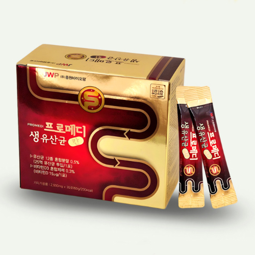 [중원바이오팜] 프로메디 프리미엄 생유산균 칸 2g x 30포