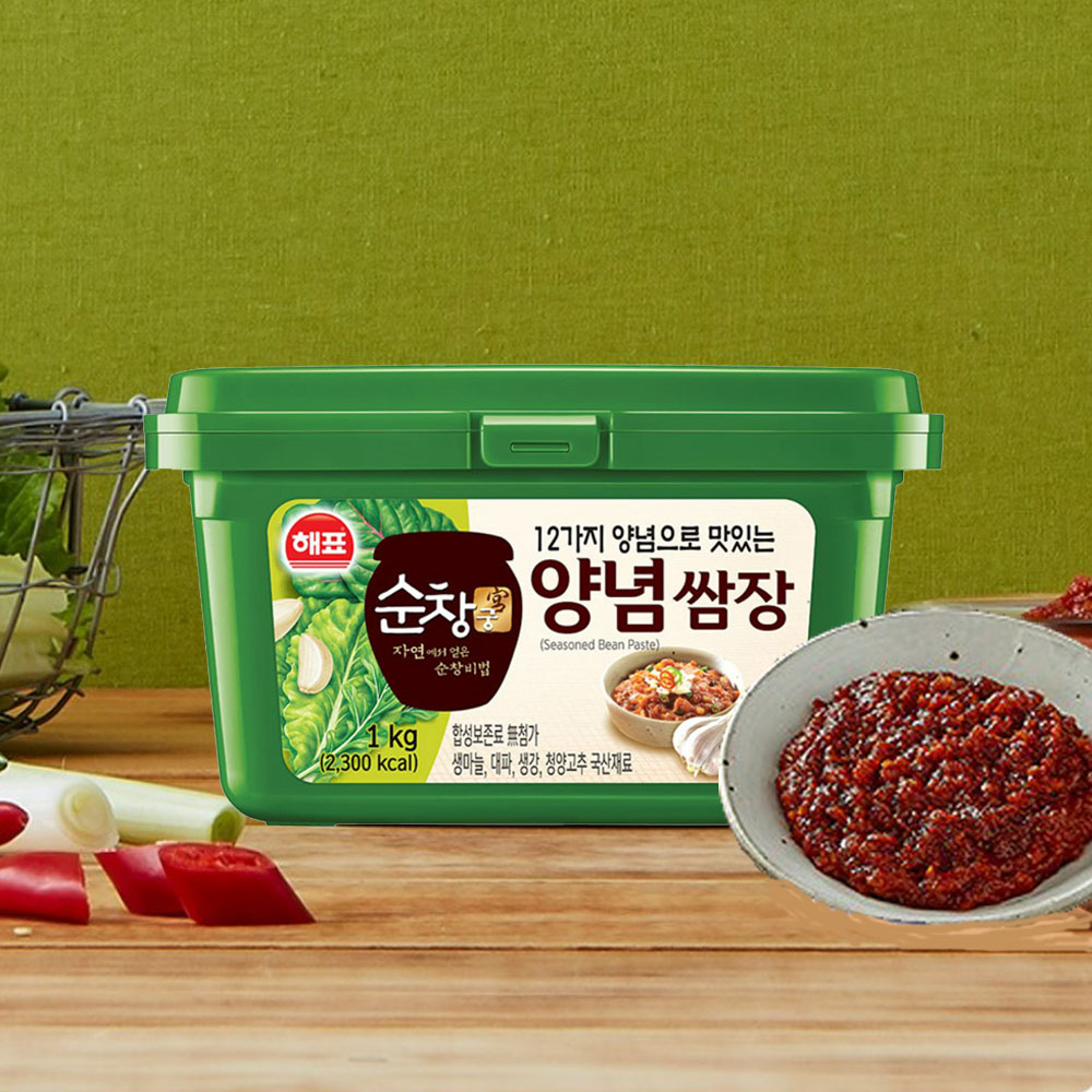 해표 순창궁 12가지 양념쌈장 1kg 3개